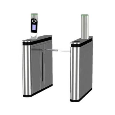 Biometric Optical Turnstiles Drop Arm Turnstile One Arm Security For Public