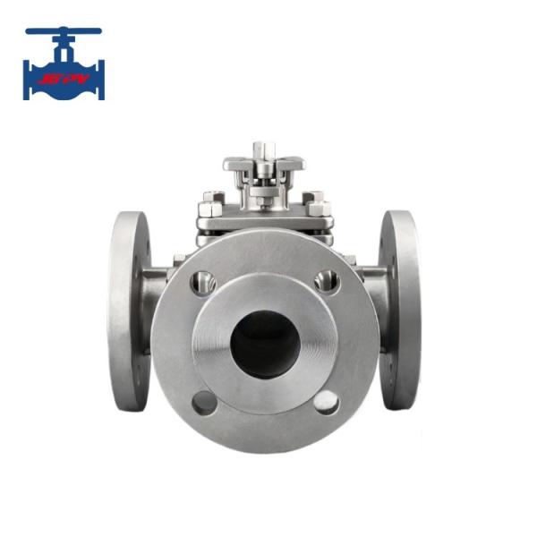 18 Months Three-piece Flanged Ball Valve Suitable for Normal Pressure Applications