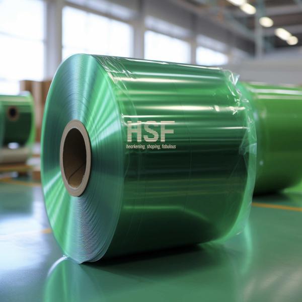 75μm Green Mono Oriented Polypropylene Film MOPP Film for Food Packaging and Industrial Applications