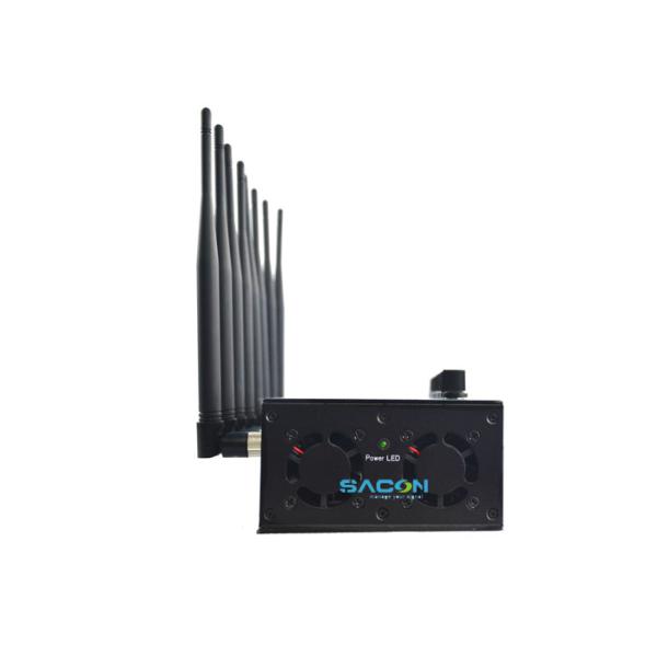 8 Antennas 20W Adjustable Output Signal Jammer Cell Phone Blocker for 3G 4G WiFi GPS