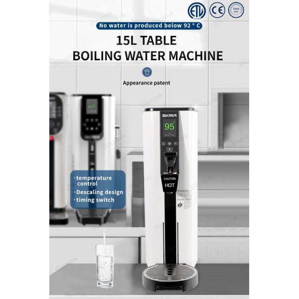 Desktop 15L Large Capacity Electric Instant Boiling Water Machine With Control Panel
