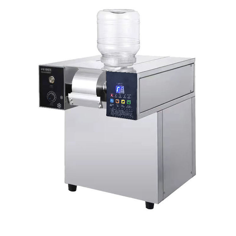 Automation Desktop Bingsu Machine Speed Adjustable Restaurant Commercial Snow Flake Ice Machine