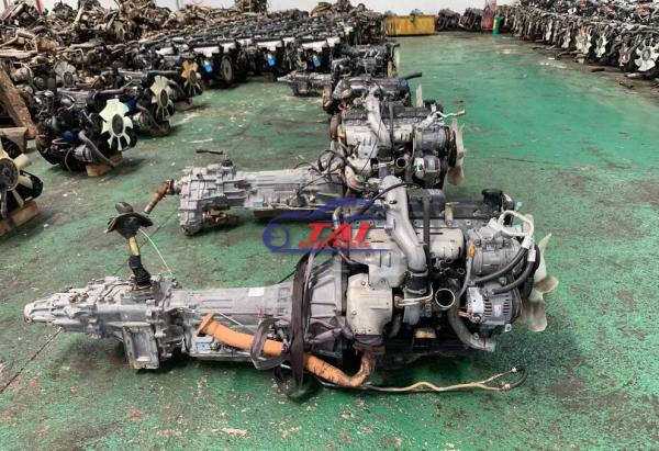 1KZ-TE 1kzt 1kz Complete Engine For Toyota Standard Displacement 5.9L in and Good Condition