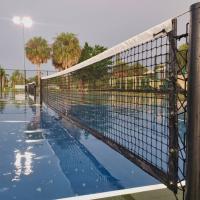 45 Lbs resistente a intempéries Pickleball Court Mat para o exterior