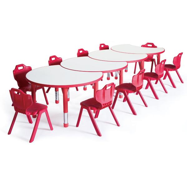 classroom furniture for kindergarten, student table and chair, nursery school furniture suppliers