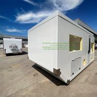 Boîte de camping-car pour camions à lit plat