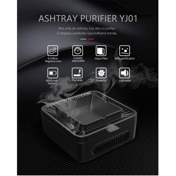 2023 Nouveau arrivée filtre HEPA de haute qualité purification purificateur d'air ions négatifs cendrier purificateur d'air machine d'aromathérapie