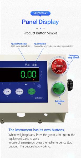 SOHE K1 Meter Control Instrument Stainless Steel Weighing Indicator Sensor Display Made