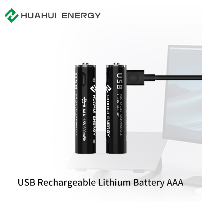 Микро- USB поручая батарею NSC AAA 01 1.5V 400mAh иона Li перезаряжаемые