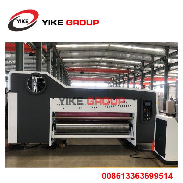 YK-1224 Fully Computer Flexo Printer Slotter Die Cutter Carton Box Making Machine From YIKE GROUP