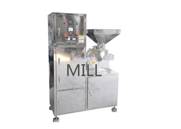 Natamycin Crusher Powder Grinder Machine With Dust Collector 20-120 Mesh