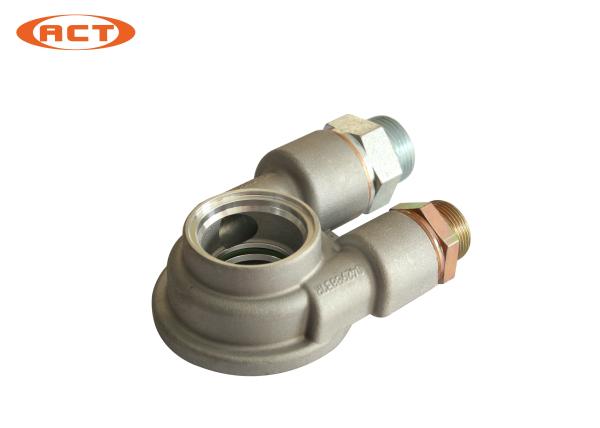 Vovol 210 Oil Filter Holder Seat Connecting seat For Excavator Filter Parts