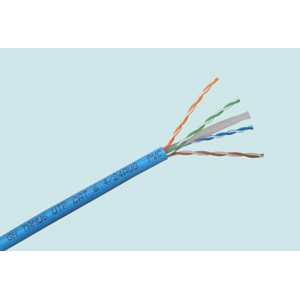 Галоид кота 6 кабеля Лан УТП категории 6 освобождает с курткой куртки ПВК/ФРПЭ