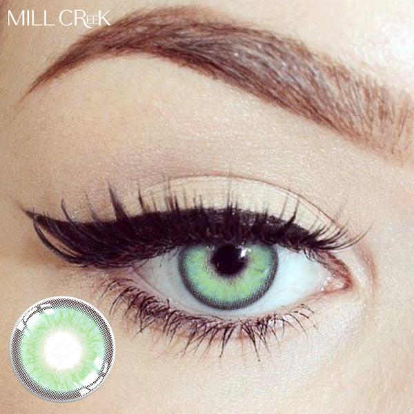 14mm HEMA NVP Natural Looking Colored Blue Eye Contact Lenses Zero Power