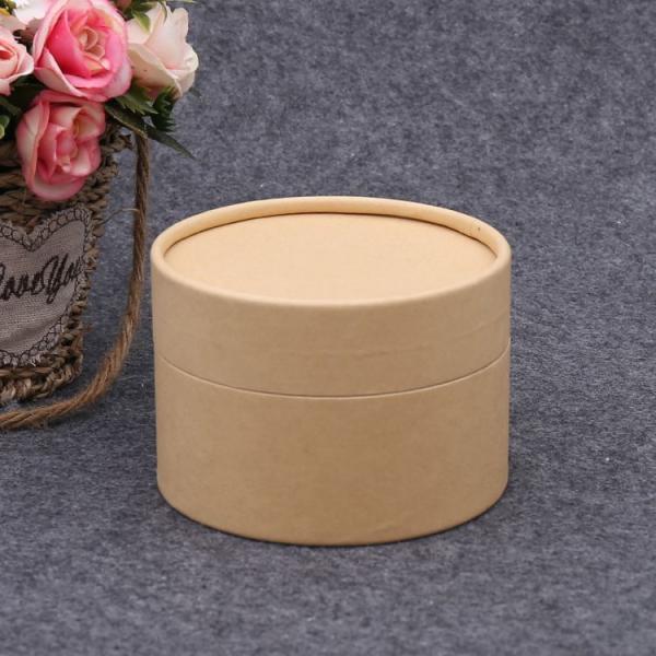 Cute Fancy Art Paper Cans Packaging Corrugated Cylinder Paper Tube Packaging Box