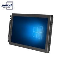 Affichage d'affichage à cristaux liquides de Polcd TFT noir industriel de l'intense luminosité IP65 de moniteur d'écran tactile de 10,1 pouces