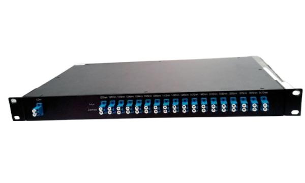 Aluminum 19 Inch Rack Mounted Type 1x32 PLC Splitter