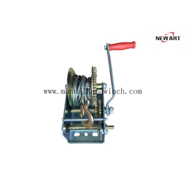 Greenhouse / Agriculture 2500 Lb Small Hand Crank Winch Portable Hand Winch Handling