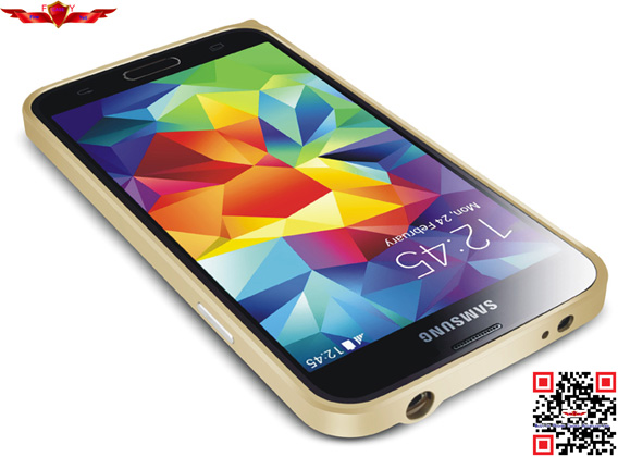 Hot Selling 100% Qualify Ultra Thin 0.7MM Aluminum Bumper For Samsung Galaxy S5 Colorful