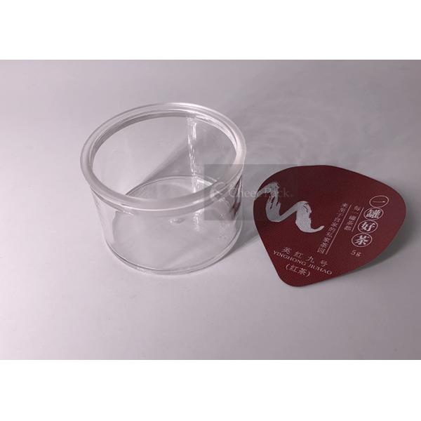 Professional Transparent Small Plastic Contaciners 35 Gram For Tea Packing