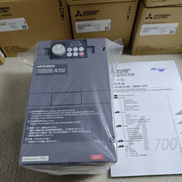 Brand New FR-A740-2.2K 2.2kW Mitsubishi Inverter 380V Danfoss Inverter Drives for Fan Water Pump Conveyor Belt