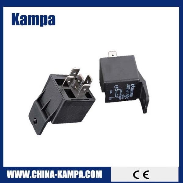 JD1914/12VDC 40A/12VDC 5Pin black color auto relay