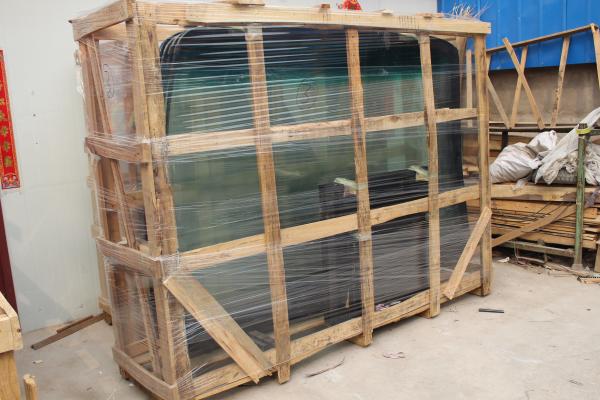 Oem Standard Bus Windshield Glass For Yutong Golden Dragon Coating Thickness 5 - 8μM