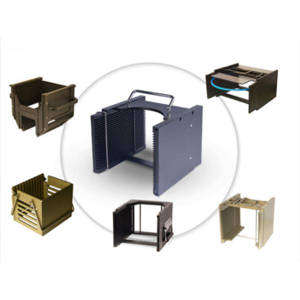 6 Inch 25 Slot Wafer Metal Cassette Anti-Static Sealing Package Test Cassette