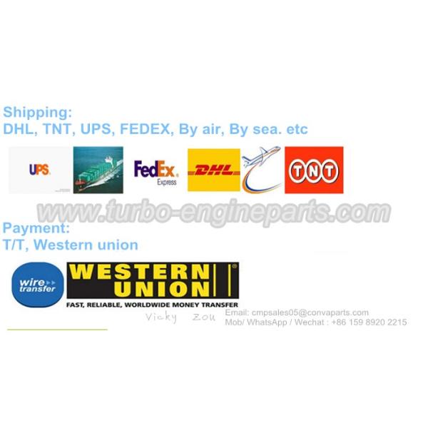 6735-81-8301 3539697 Engine Parts Turbochargers HX35 Komatsu 6D102