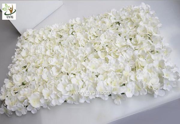 UVG cheap wedding backdrop design plastic grid artificial flower wall and arch for wedding decor CHR1142