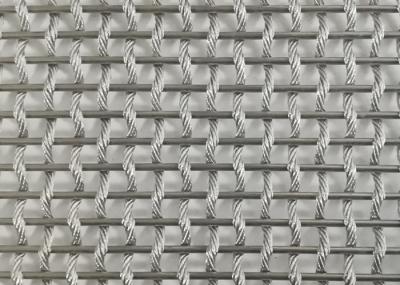ISO9000 Alu Flexible Metal Mesh Fabric 3.8mm