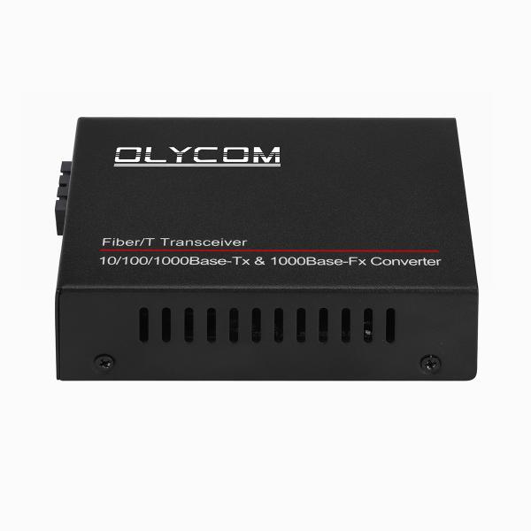Мультимодный преобразователь СМИ Гигабитная сеть Двойная волоконная 850nm Неуправляемый DC5V