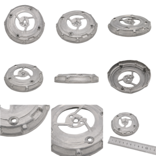 Vented Motor End Cap | Stamped Steel Cover for Heat Cooling