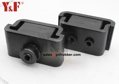 Black Marine Engine Mounts Stainless Steel Easy Installation