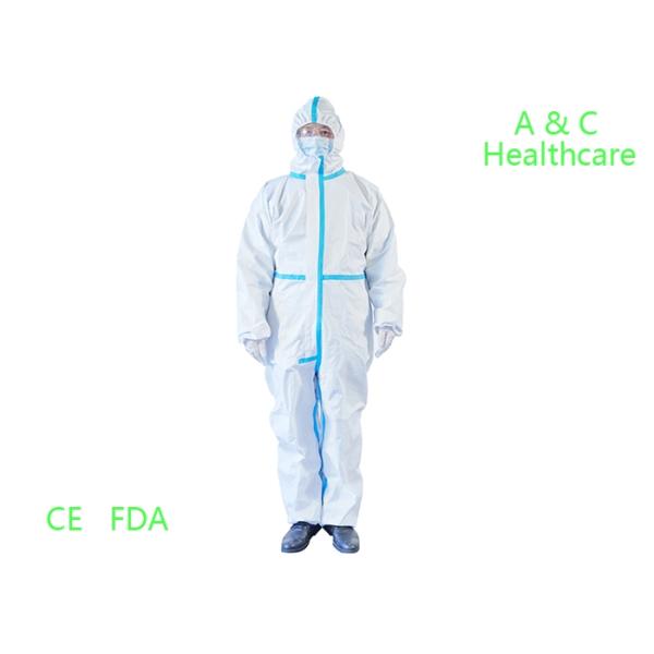 Anti Odour Disposable Painters Coveralls Personal Respiratory Protection