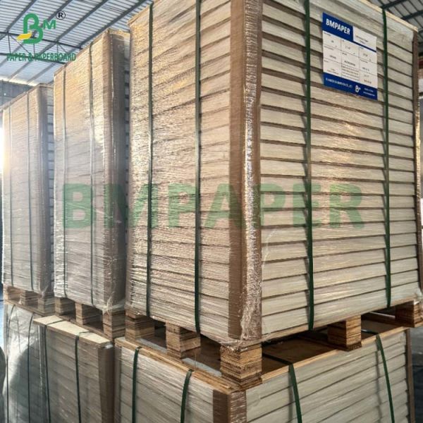 60GSM 65GSM Creamy Bulk Paper 2 Sided Uncoated 60 x 90CM For Printing Book