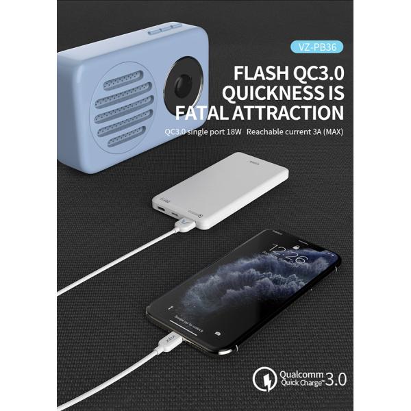 10000mAh Overcharge Protection PD3.0 Portable Battery Charger