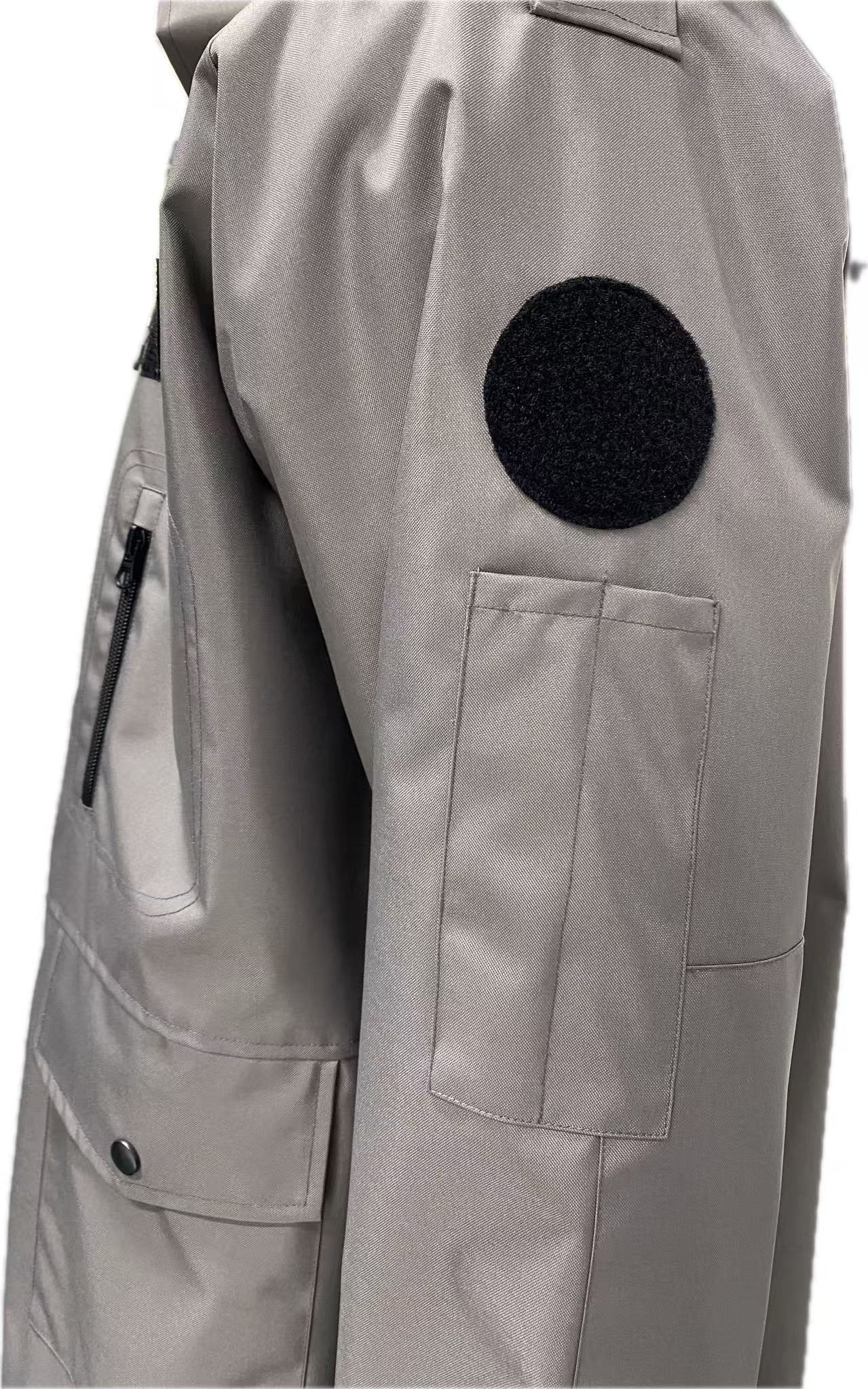 3-in-1 Waterproof Security Jacket with Detachable Fleece Liner & Epaulettes for Winter Duty Patrol