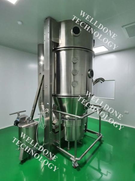 Granulador mais seco da cama fluida de FL para o alimento e a indústria química
