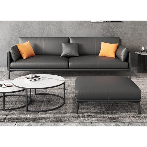 Light Luxury Living Room and Office Sofa Bed Customized Italian Style with Wood Frame