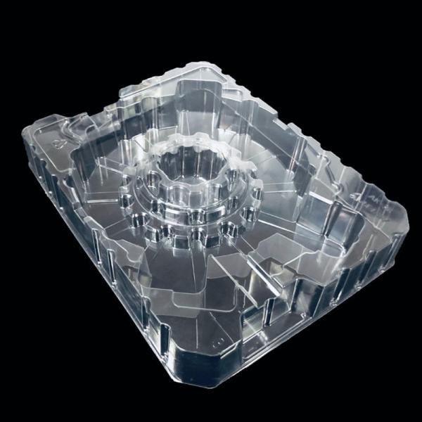 Embalagem PET transparente em plástico Blister Tray para rolamentos Componentes de hardware SH-0026