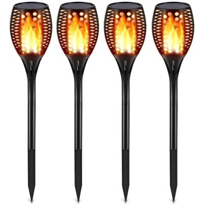 96 Outdoor Solar Patio Lights Super Bright IP68 Motion Sensor Flame Lawn Lamp