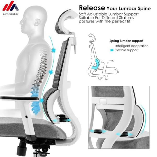 Список Легкий офисный стул Taipan с высокой спиной Алюминиевая рама и эргономичный дизайн