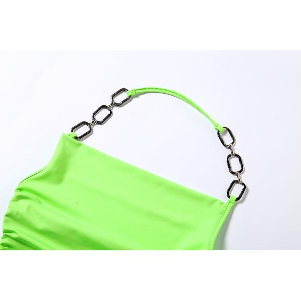 Women Sexy Halter Neck Adjustable Short Cropped Tank Top
