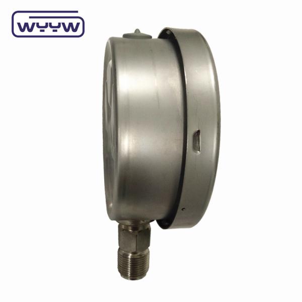 OEM ODM Liquid Filled Pressure Gauge 4 Shock Resistant Pressure Gauge