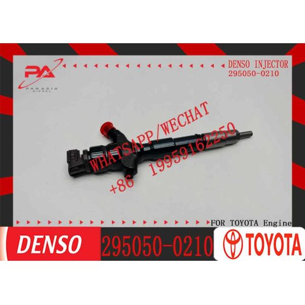 Горячая продажа Инжектор двигателя 2950500210 295050 0210 Инжектор топлива для железнодорожных перевозок 23670-09340 295050-0210 для Toyota Hiace 3.0 d