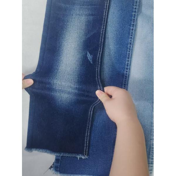 11oz Cotton Polyester Spandex Denim Fabric TWILL Style High Stretch For Jeans