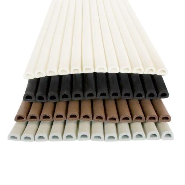 3-50mm Width CLJ EPDM Foam Weatherstripping for Window and Door Seals 3-25mm Pile Height BLACK/GRAY/BROWN/WHITHE/OTHER Colors