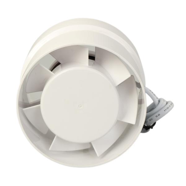 Plastic HVAC Ventilation Small Exhaust Fan with Humidity Sensor Light Air Extractor Fan