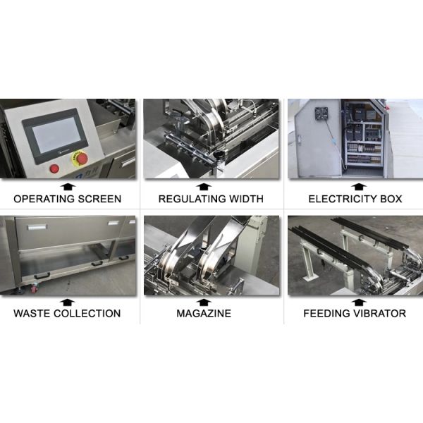Customized Biscuit Sandwiching Machine Double Lane Two Flavor Biscuit Making Equipment